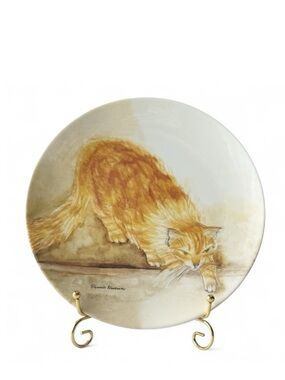 Royal Doulton 'Chloe' Royal Mail Cat Plate